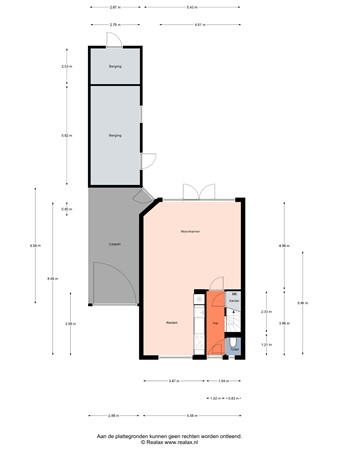 Floorplan - Johannes Post 8, 3751 XG Bunschoten-Spakenburg